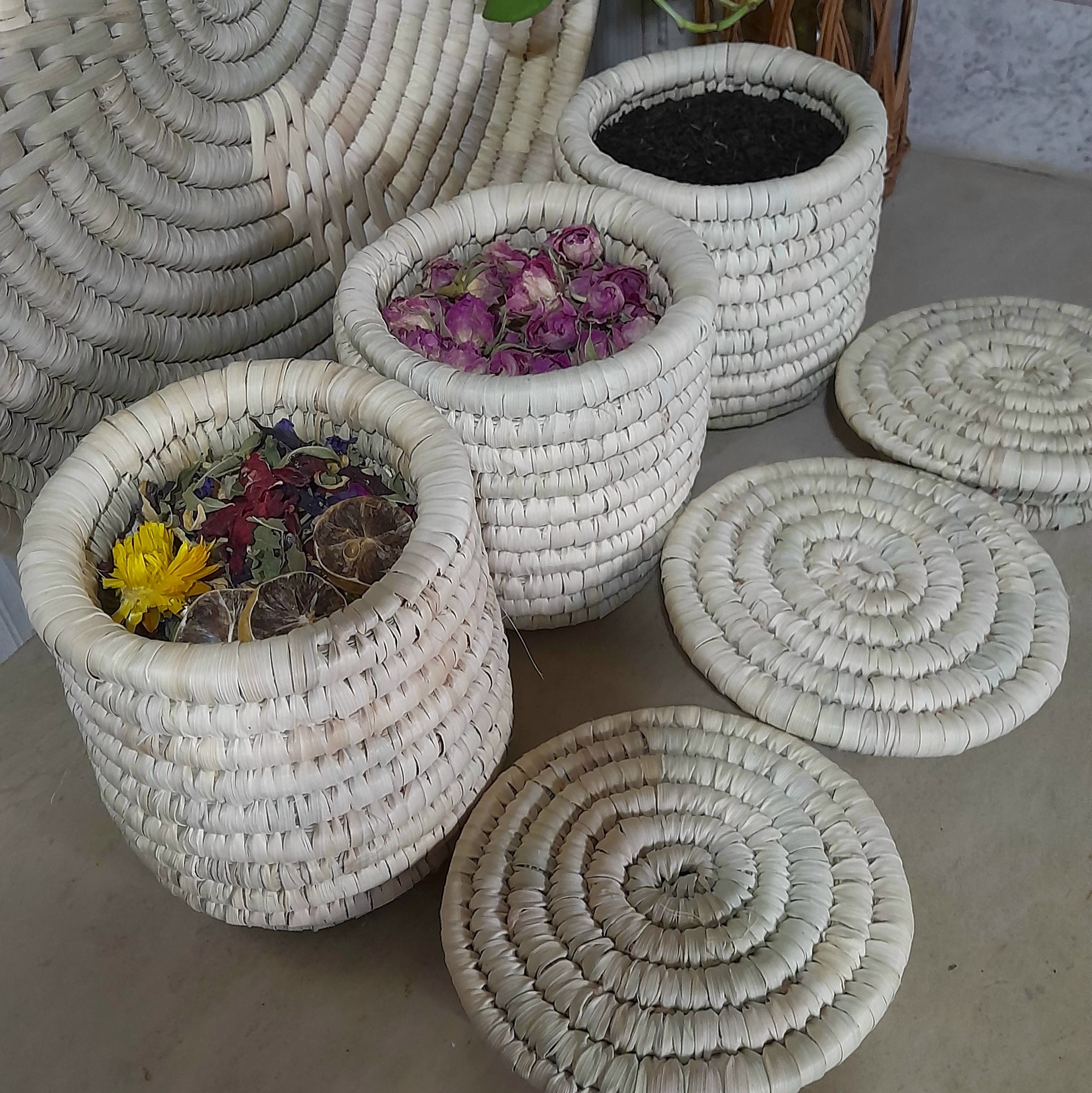 استوانه حصیری کپو