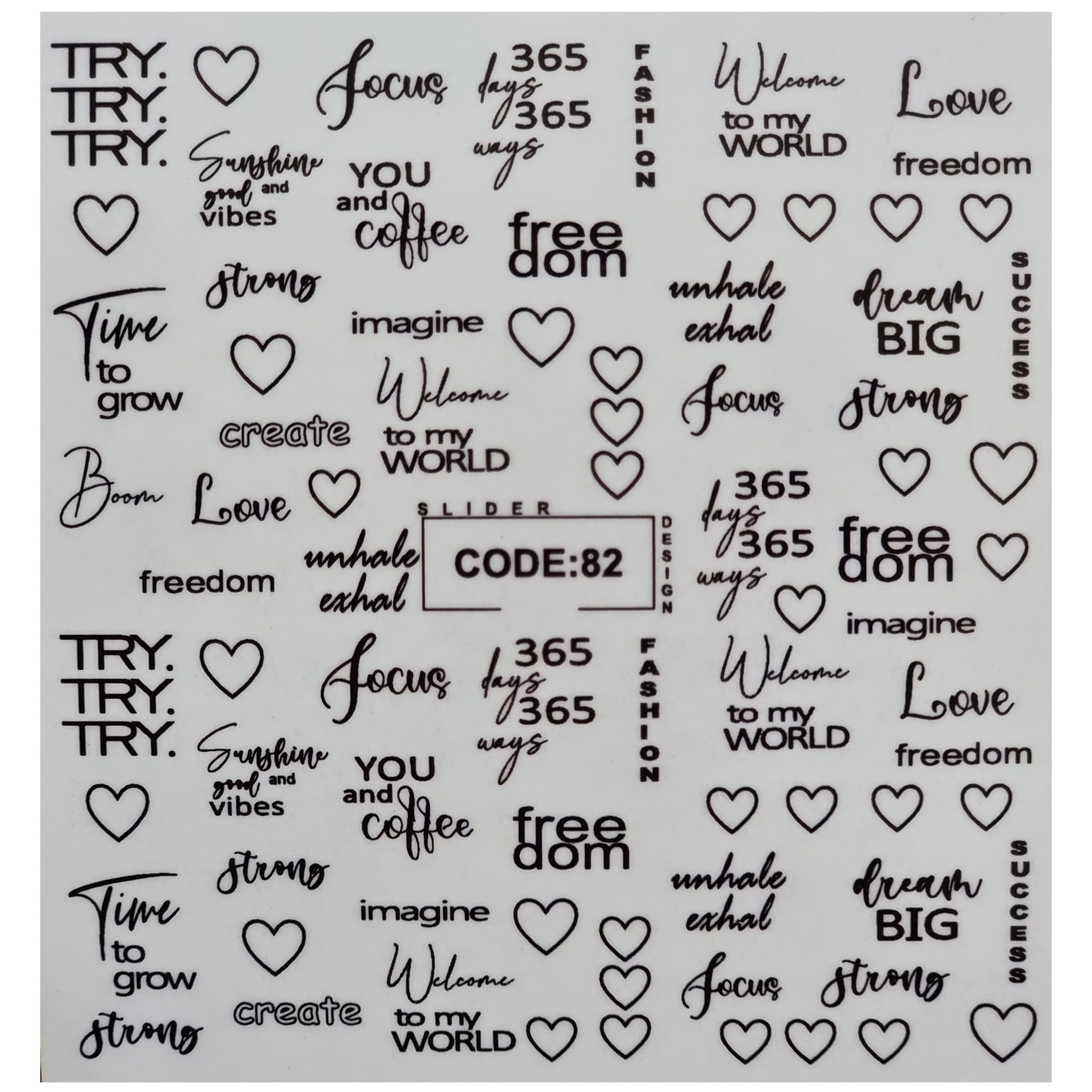لنز ناخن کد 082