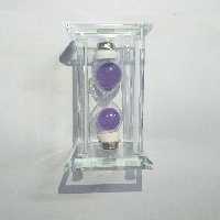 ساعت شنی شیشه ایی