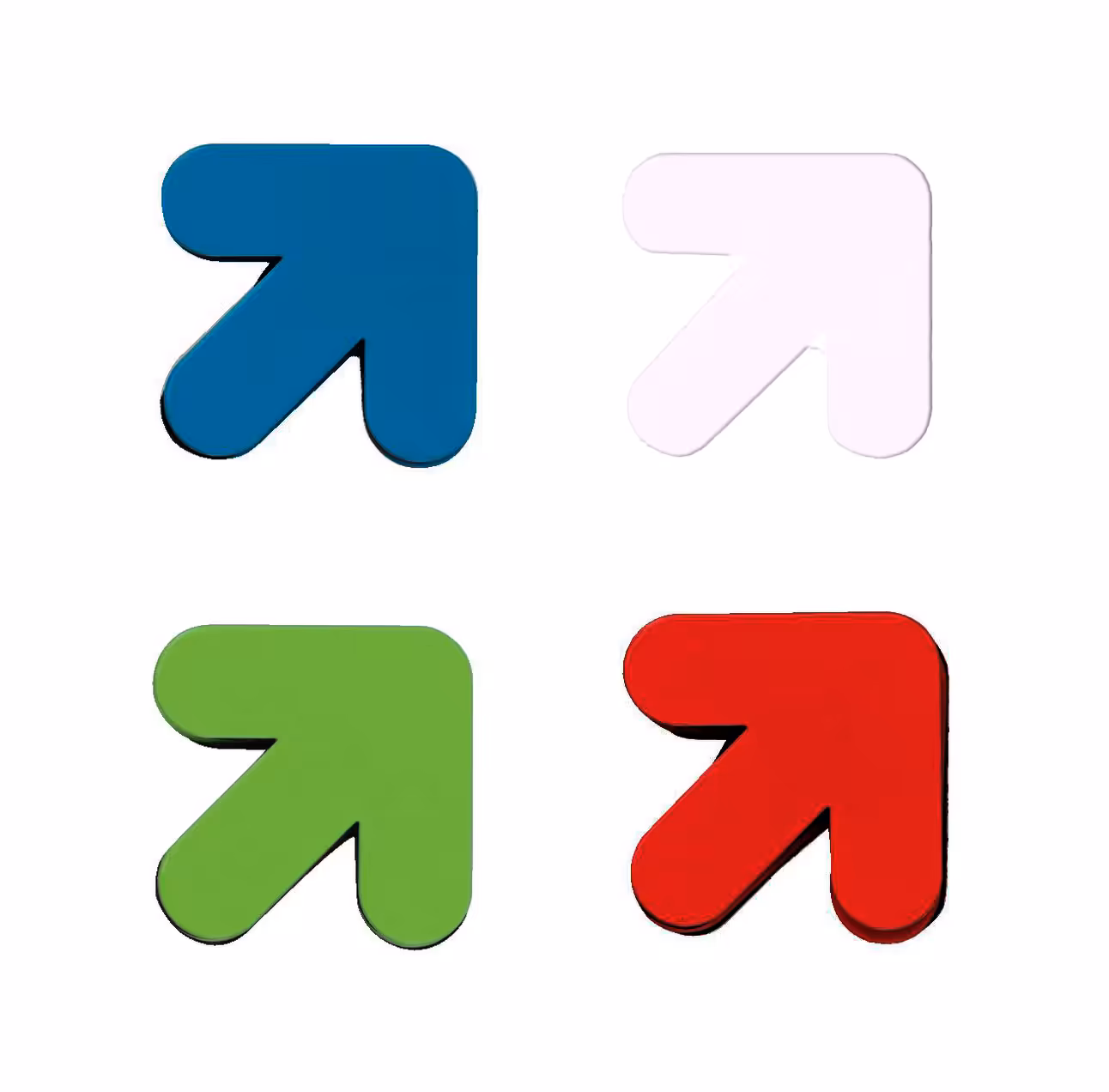 مگنت تخته وایت برد طرح فلش بسته 8 عددی