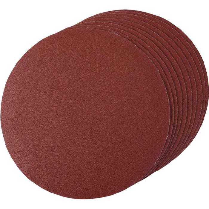 سنباده دیسکی قرمز پشت کرکی چوب و فلز 115 نمره 40