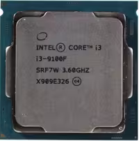 پردازنده تری اینتل مدل Core i3-9100F با فرکانس 3.6 گیگاهرتز
