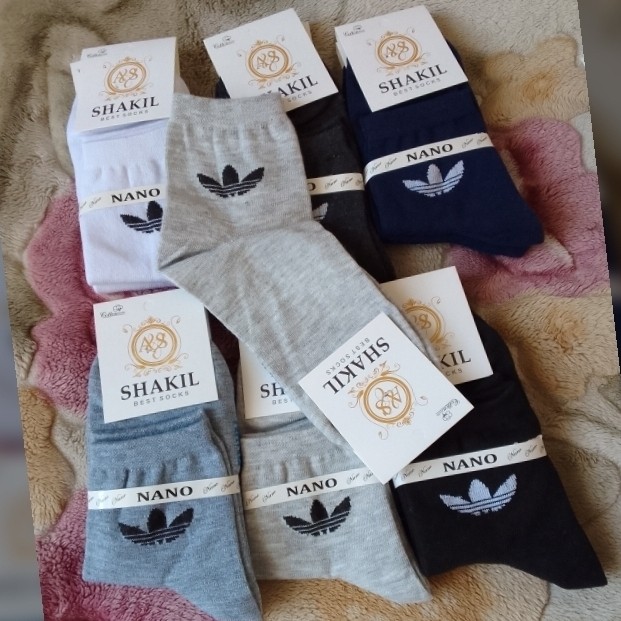 پک 6 تایی جوراب نیم سا اسپورت قابل استفاده همه فری سایز  از سایز 36 تا 44 جنس نخی کیفیت رنگبندی عالی  همراه ارسال رایگان