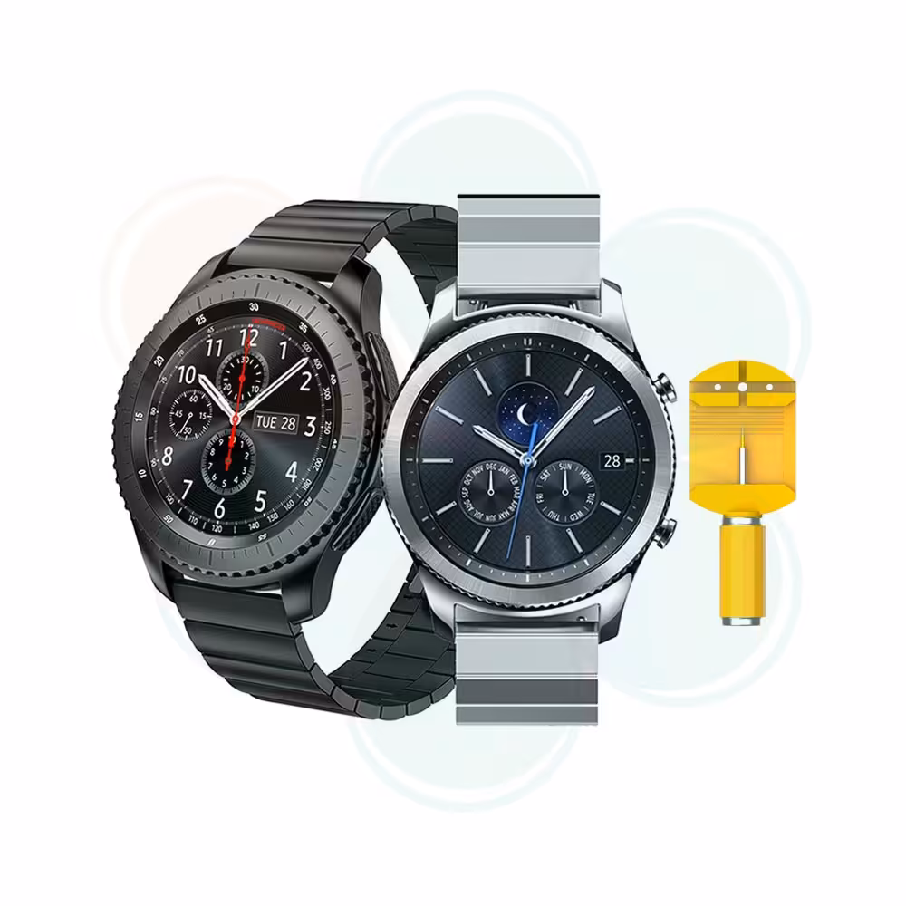 بند استیل ساعت هوشمند سامسونگ Gear S3 مدل One Bead