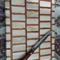 تخته گوشت و سبزیجات