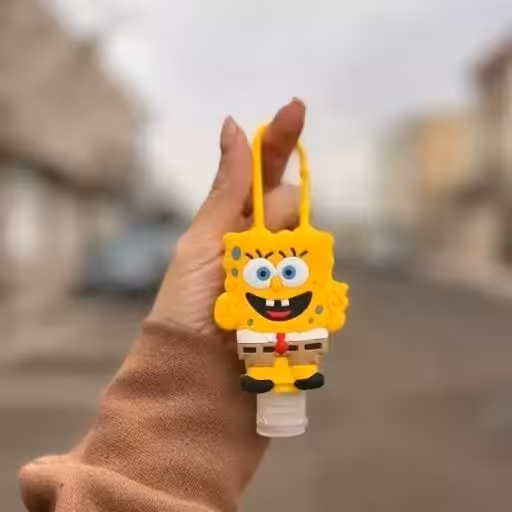 ژل ضد عفونی کننده عطری جیبی آویز دار کیتی فانتزی کیوت فوق العاده خوشبو پینترستی رایحه ابنباتی و پاستیلی جذاب قابل شارژ