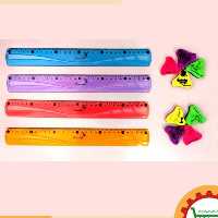 خط کش ژله ای 20 سانتی