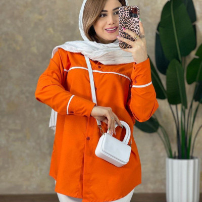 تونیک مانتویی داکرون اعلا - کد 732