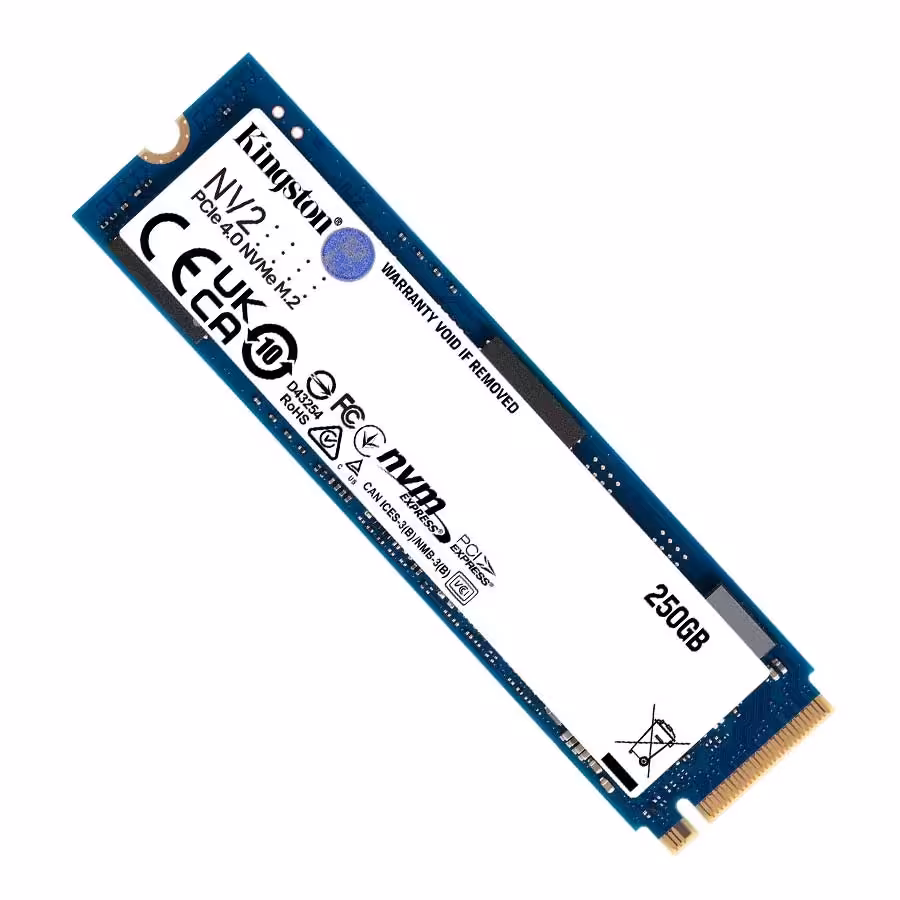 قیمت و خرید اس اس دی 250 گیگابایت کینگستون مدل NV2 PCIe 4.0 NVMe M2 2280 | یاس ارتباط