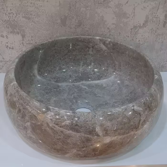 کاسه سنگی طوسی تیره معدن هاشمی ارسال امن به کل کشور با بسته بندی ویژه و بیمه