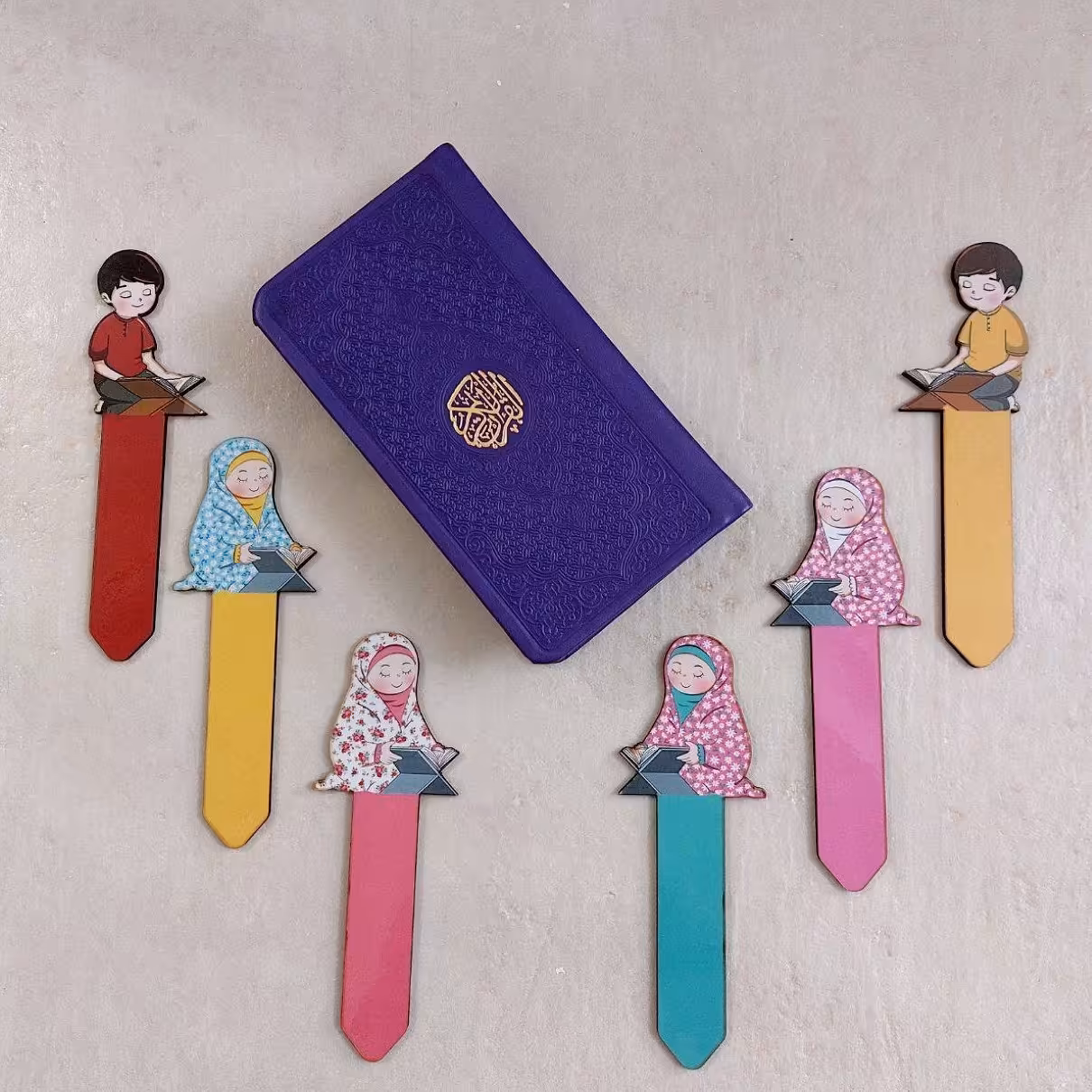 نشانگر قرآن و کتاب کودکانه جنس ام دی اف