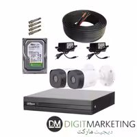 پک دوربین 2 عددی داهوا  بولت  2 مگاپیکسل دارای گارانتی 2ساله (پس کرایه)