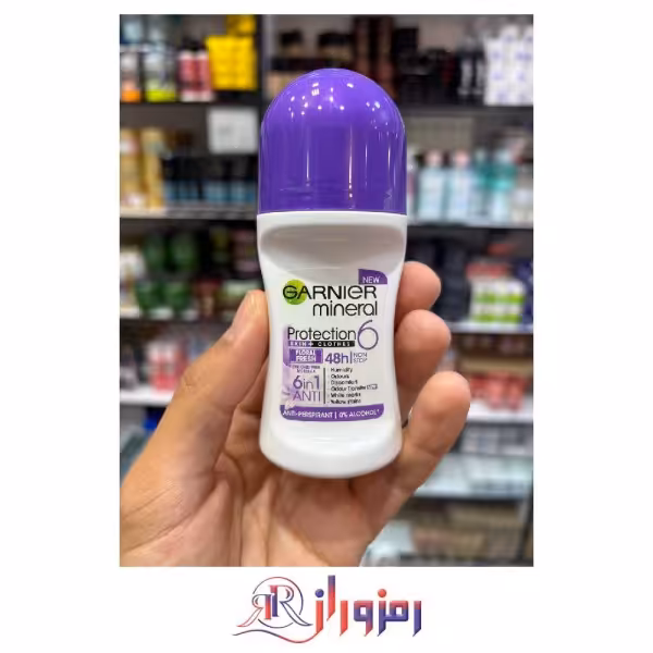مام ضد تعریق زنونه گارنیر مدل Floral fresh حجم 50 میل