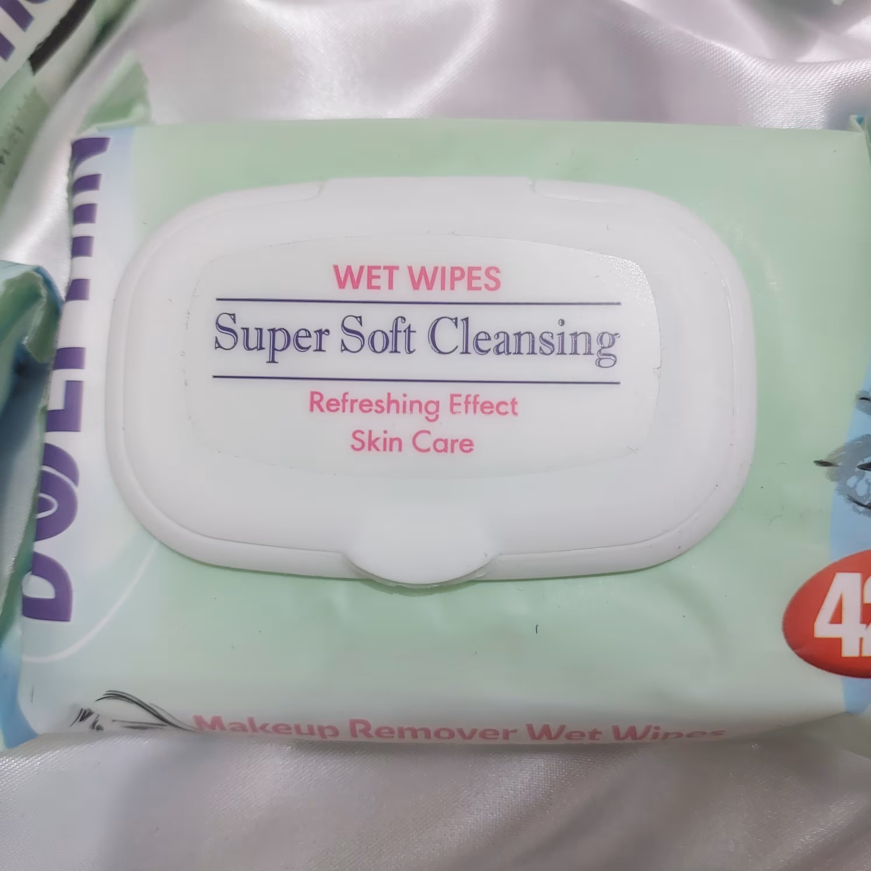 دستمال مرطوب دلفین 42 عددی