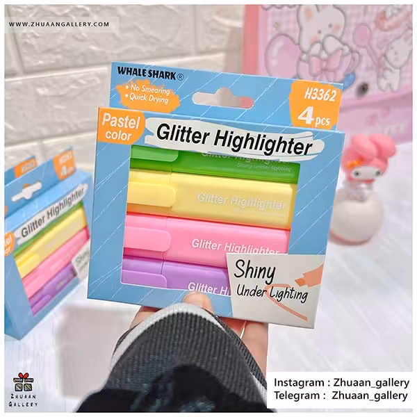 ماژیک هایلایتر اکلیلی Under Lighting شاین دار