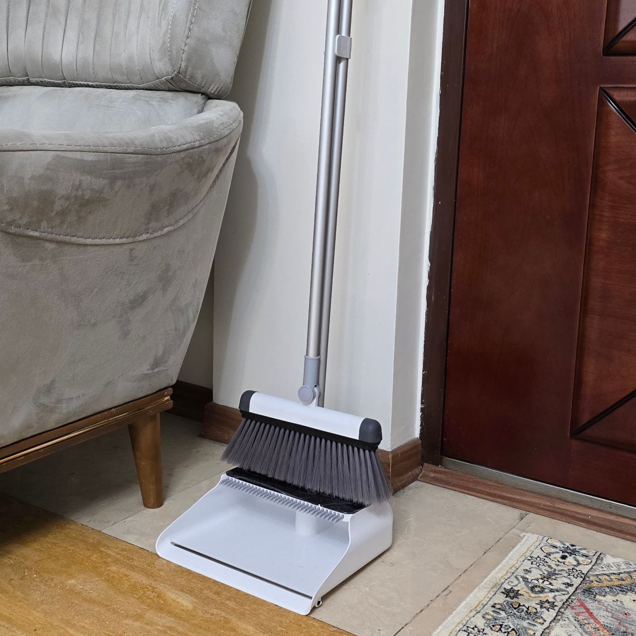 جارو خاک انداز دسته تاشو شانه دار WS کد B2