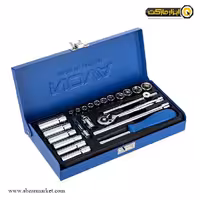 جعبه بکس نووا 23 پارچه 1/4 اینچ مدل 7302