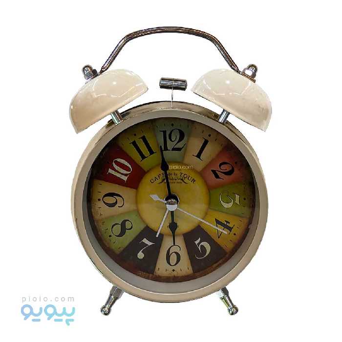 ساعت رو میزی زنگ دار صفحه رنگی