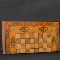 شطرنج تخته MDF کد 12