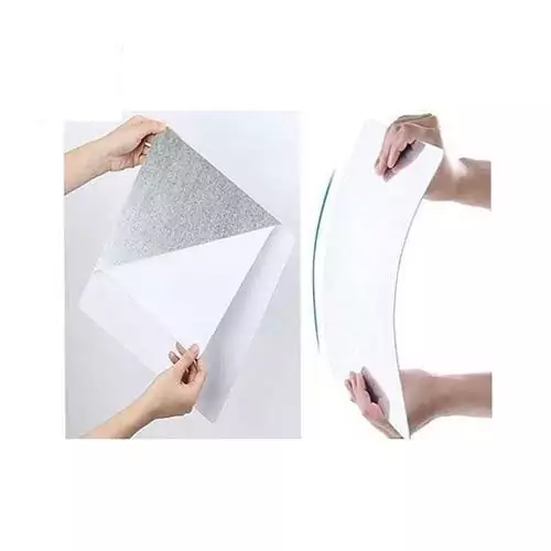 آینه نشکن چسب دار مدل مستطیل