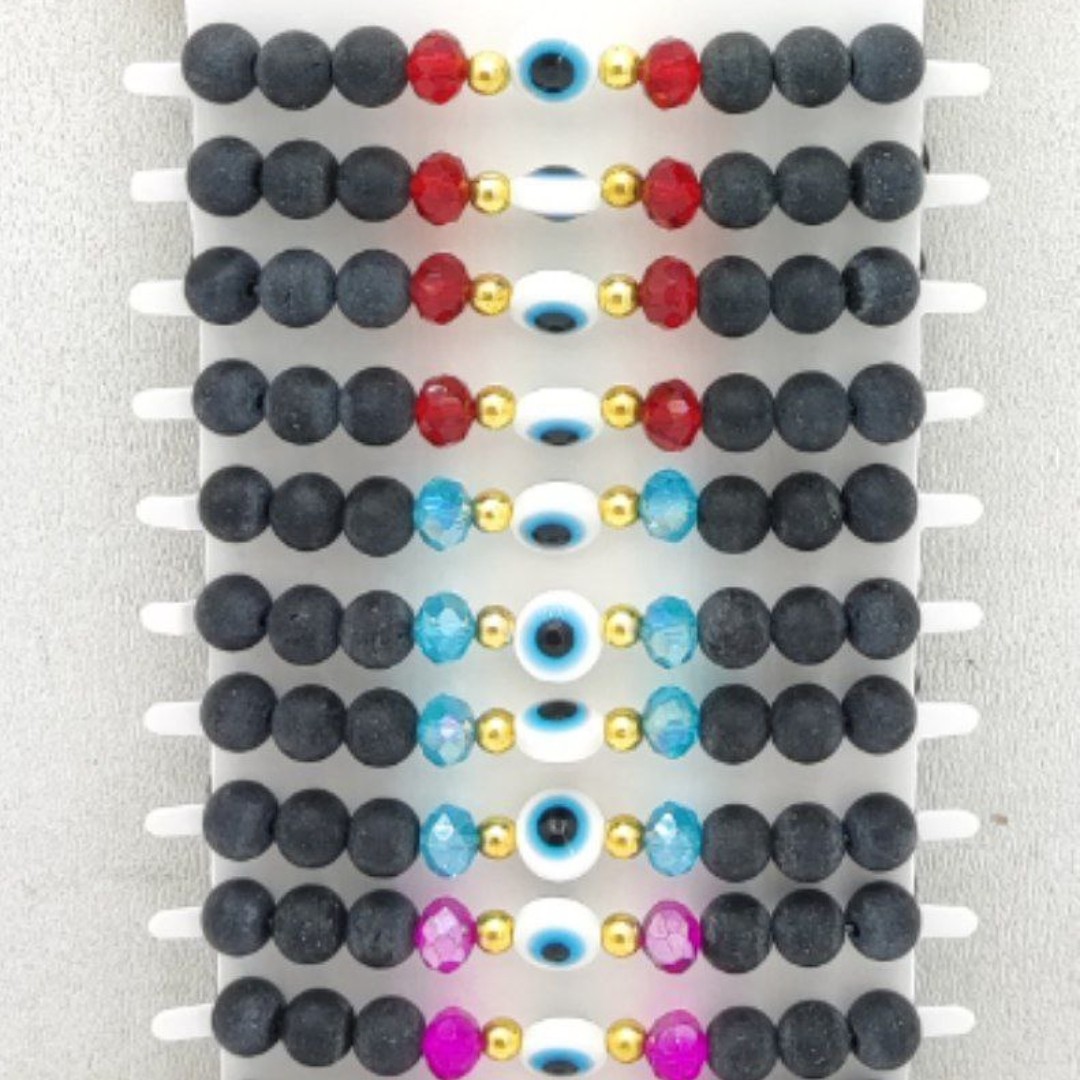 دستبند کشی اونیکس چشم و نظر 
