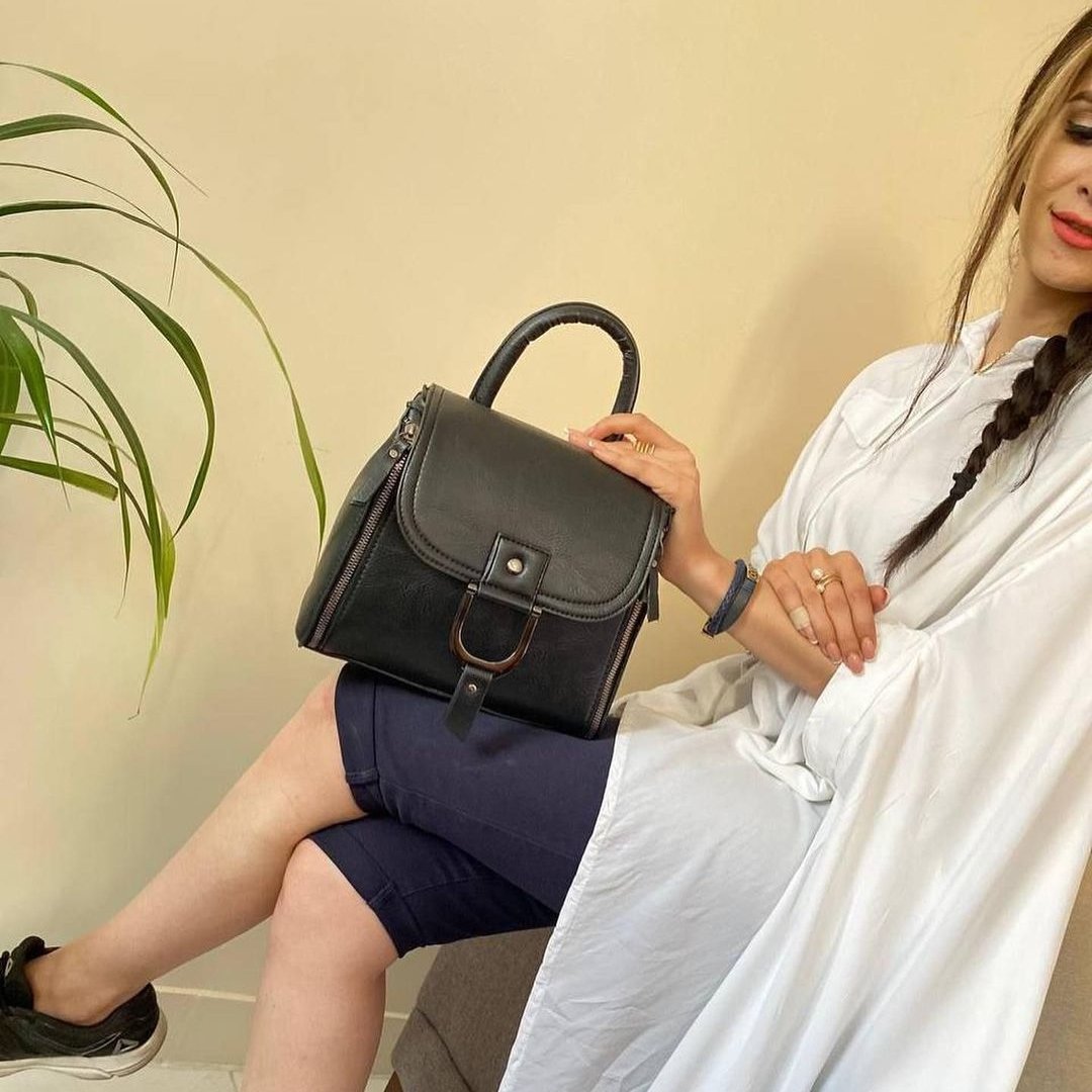 کوله فانتزی،کیف دستی و دوشی،یه کیف فوق العاده متفاوت و جذاب،مشکی و قهوه ای