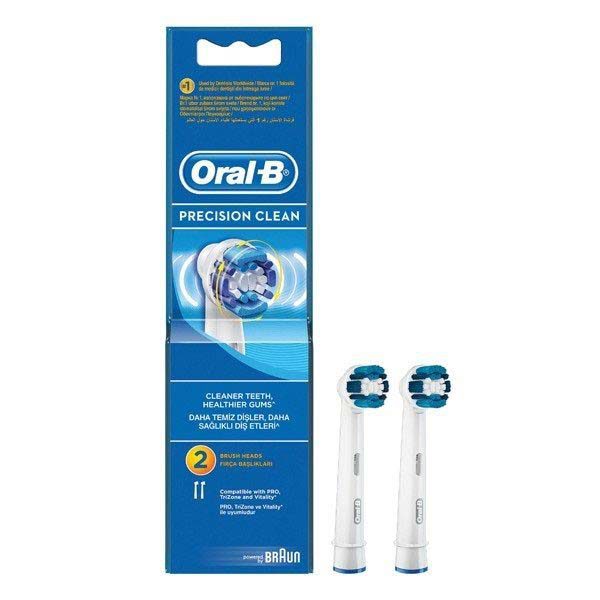 سری مسواک برقی معمولی ارال بی 2 عددی ORAL-B PRECISION CLEAN | فروشگاه اینترنتی تاتا کالا