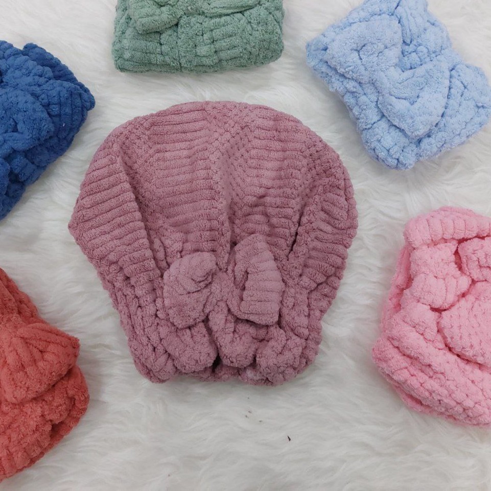 کلاه حمام پاپیونی