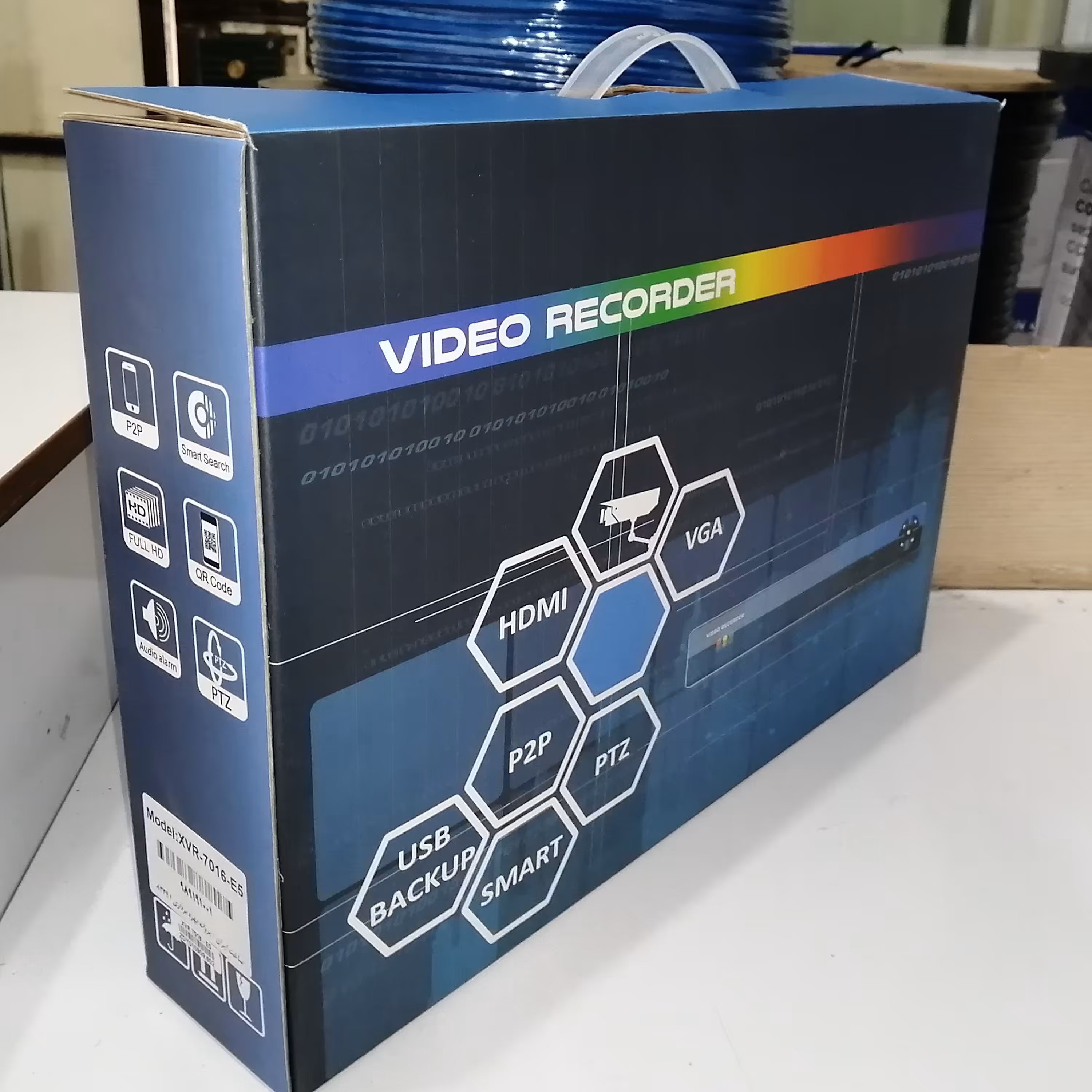 دستگاه ضبط 16 کاناله XVR مدل 5516  رزولوشن 5 مگاپیکسل 