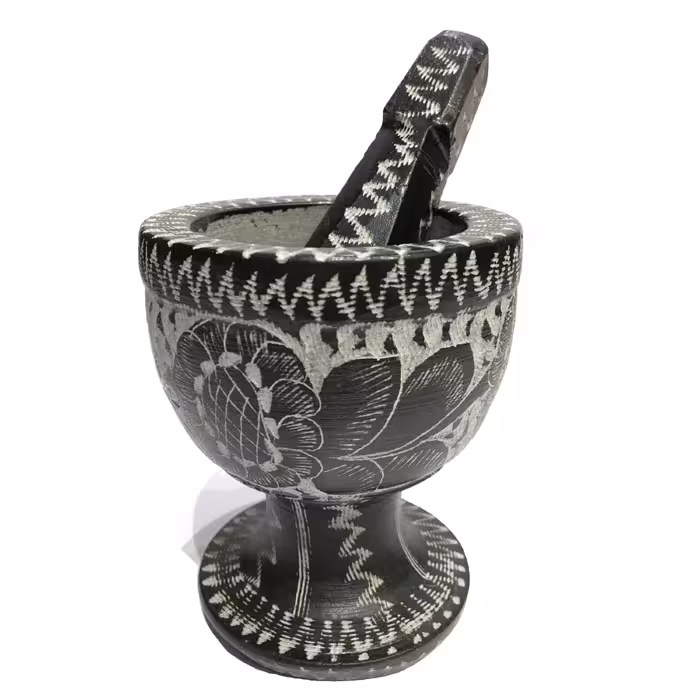 زعفران ساب سنگی پایه دار