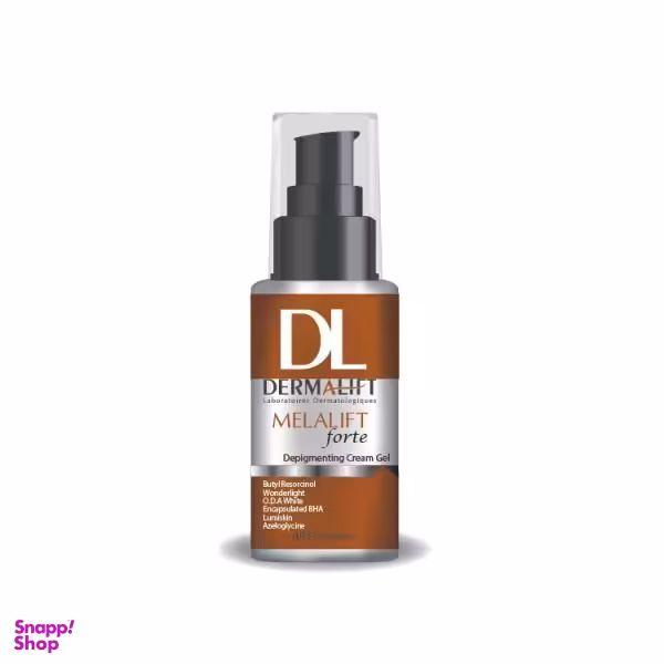 ژل روشن کننده درمالیفت (Dermalift) مدل Fort حجم 50 میلی‌‌لیتر