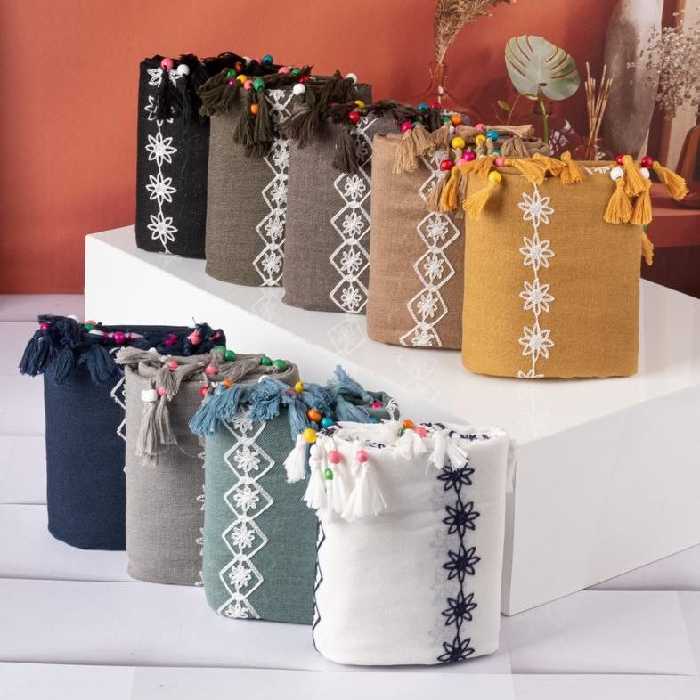 شال خامه دوزی پاییزه 