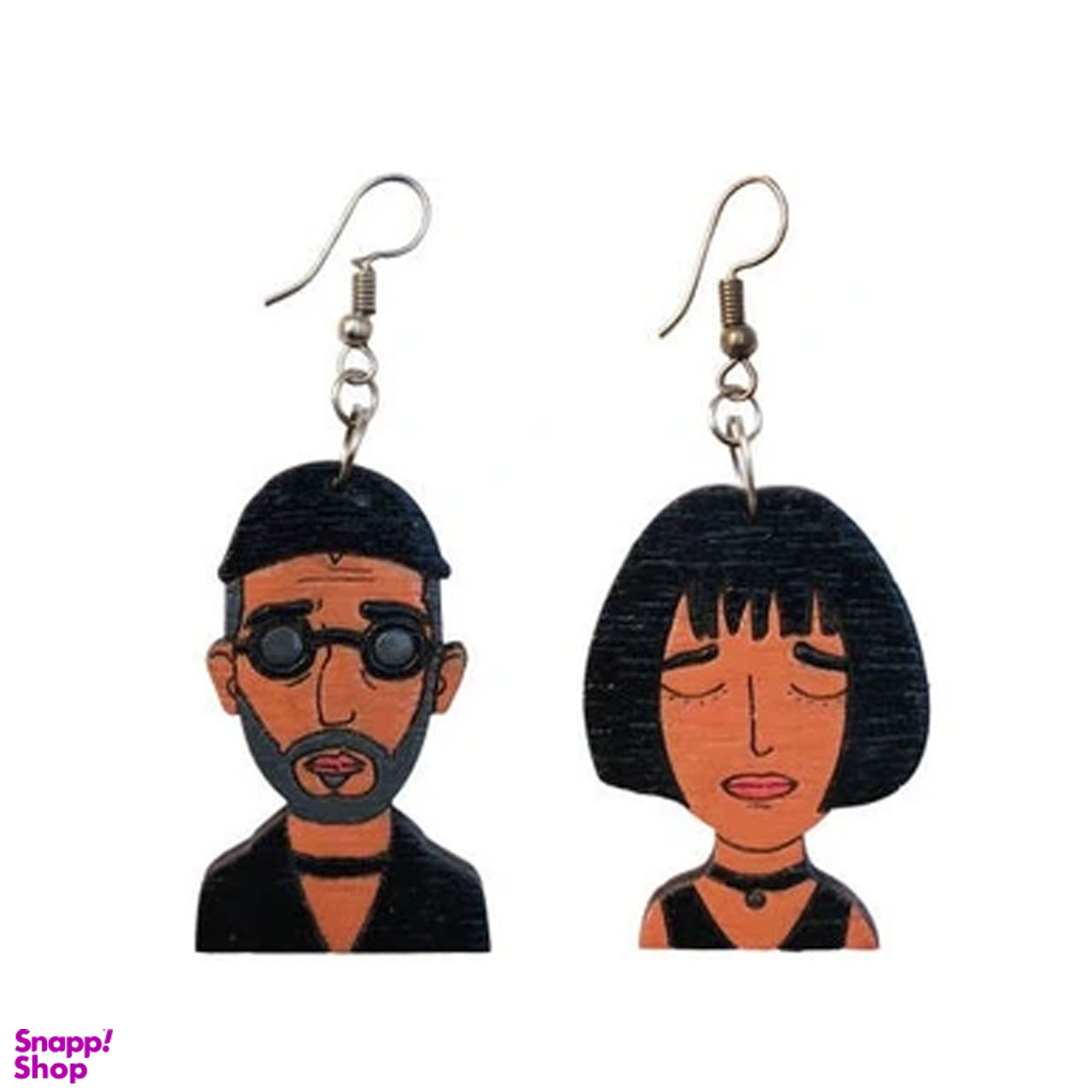 گوشواره مدل ماتیلدا و لئون کد F100