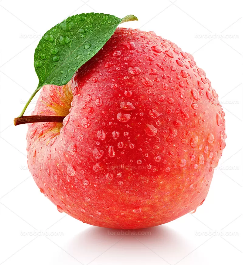 عکس سیب قرمز با کیفیت | گرافیک با طعم تربچه