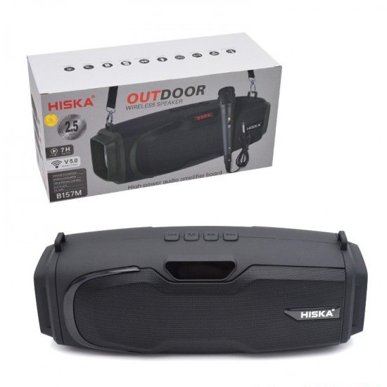 اسپیکر بلوتوث رم و فلش خور هیسکا (HISKA) مدل B157M


