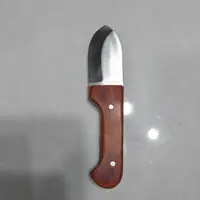 کارد فولادی پوست کنی دسته چوبی بوکر