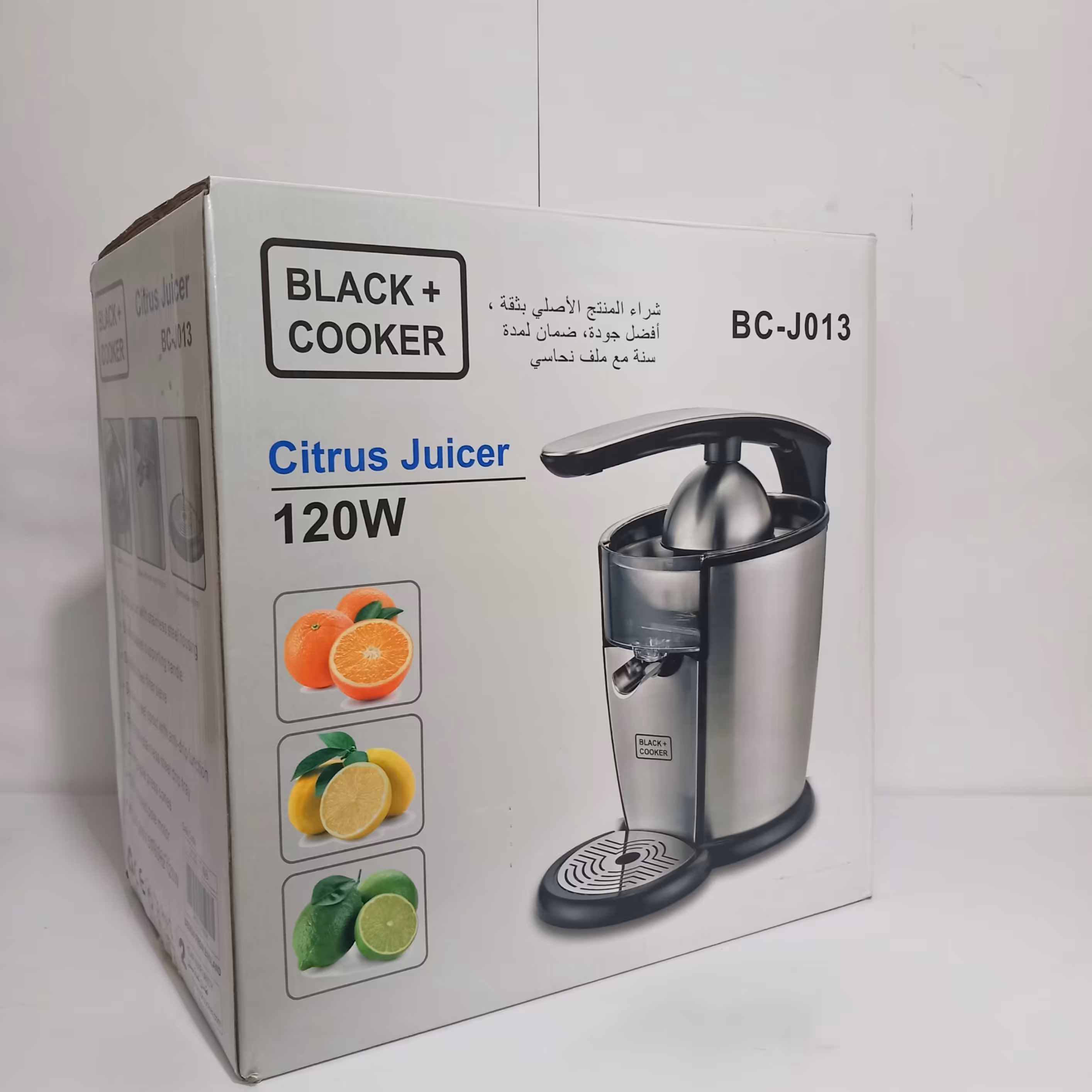 آبمرکبات گیری بلک کوکر مدلBc-J013 توان مصرفی120وات واقعی با گارانتی شرکتی 