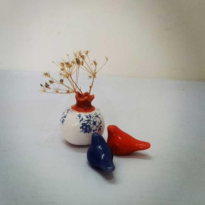 ست پرنده انگشتی و اناریلدایی کد 3