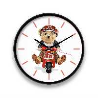 ساعت رومیزی راویتا مدل تدی کد 3431 در رنگ های مشکی و سفید