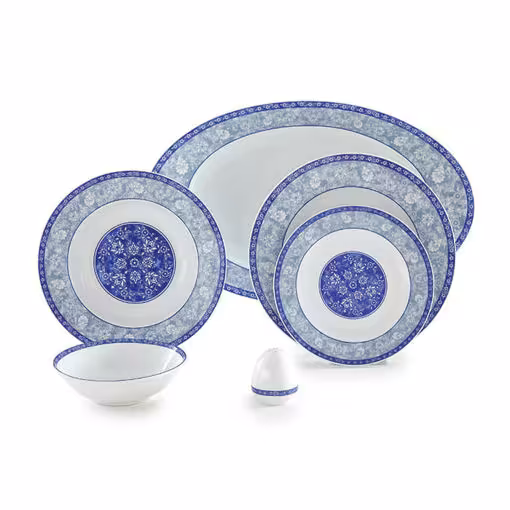 سرویس چینی اصفهان 6 نفره چینی زرین ایتالیا اف 28 پارچه