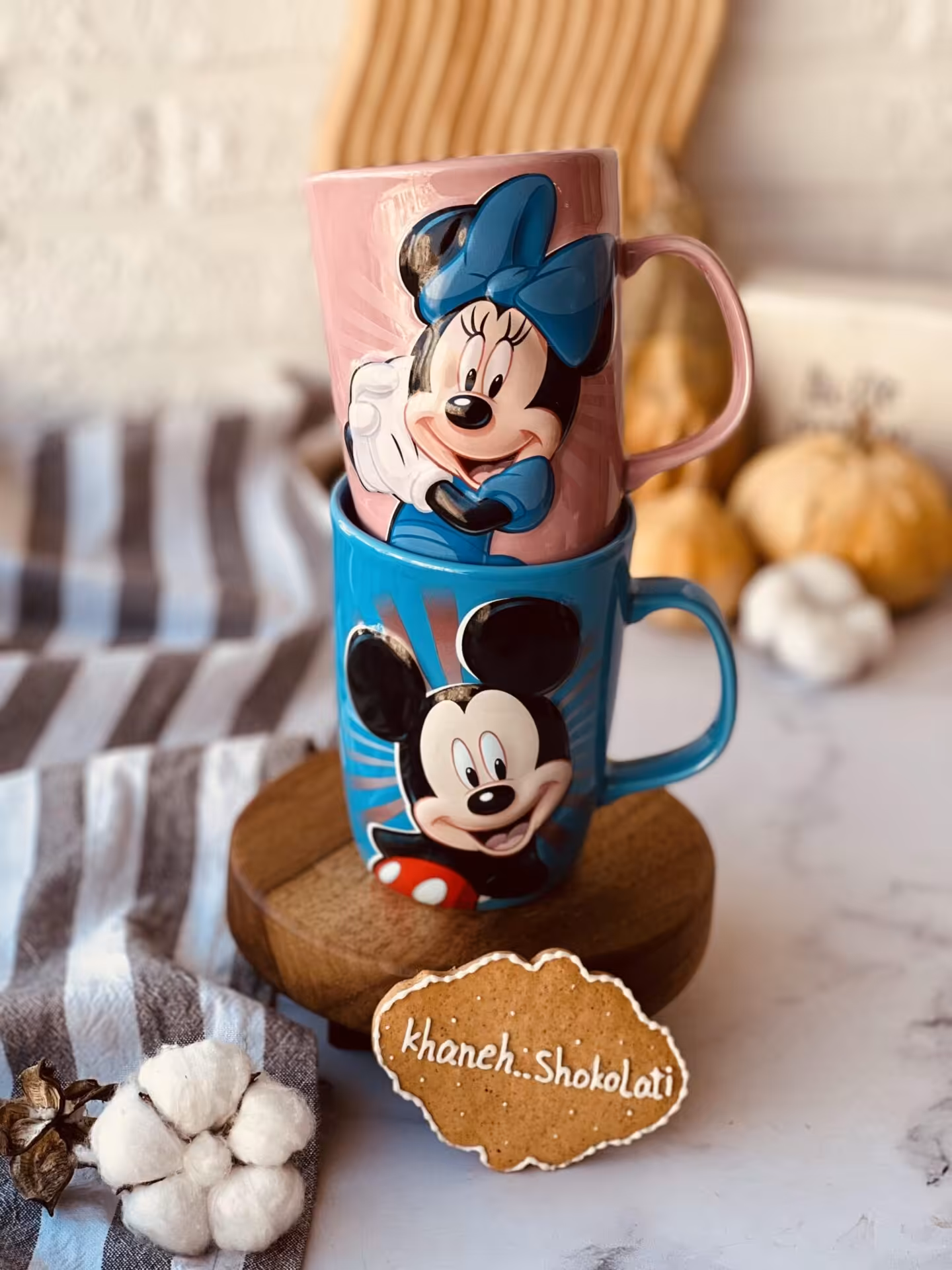 ماگ دیزنی FUN MOUSE and CHic MOUSE میکی و مینی اورجینال