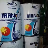 ایرانول 16 هزار شاخص گرانروی بالا  گریدSJ 20W-50API ارسال به شهر قدس  رایگان درصورت خرید 6عدد