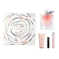 ست چهار عددی ادکلن، لوسیون بدن و ریمل مدل لاوی ایست بله برند لانکوم Lancome