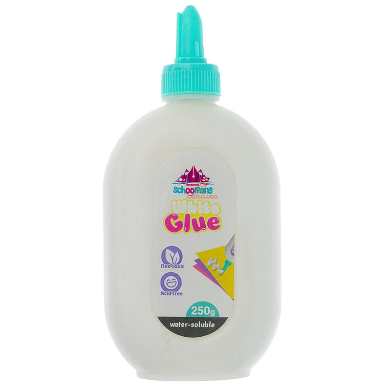 چسب سفید چند منظوره 250 گرمی اسکول فنس SCHOOLFANS