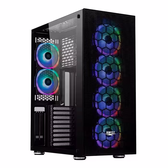 کیس گیمینگ اوست مدل AWEST GT-AV402-FB