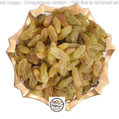 کشمش سبز انگور عسکری بی هسته 100 گرمی خالص