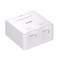 باکس کیستون دو پورت دی لینک مدل NKB-1WHI21