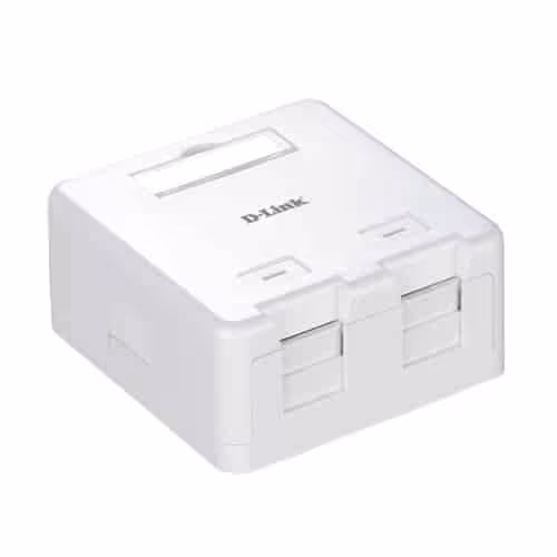 باکس کیستون دو پورت دی لینک مدل NKB-1WHI21