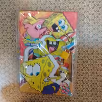 دفتر خاطرات قفل دار فانتزی در طرح  باب اسفنجی SPONGER BOB سایز  21 در 13 سانتیمتر