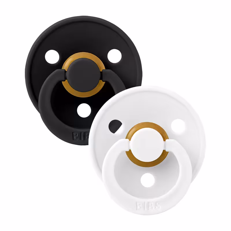 پستانک 2 عددی مدل سری گرد 6 تا 18 ماه بیبس Bibs